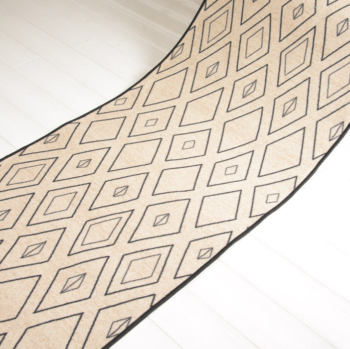 Diamond lĂžper beige