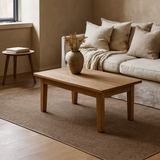 Sisal top Bouclé coffee