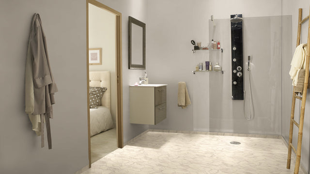 Aqua Marble Bianco
