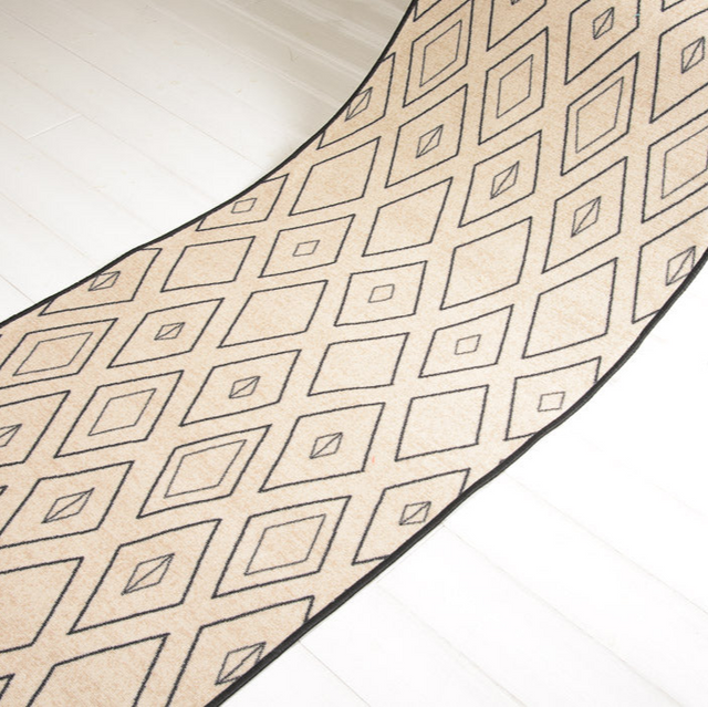 Diamond løper beige