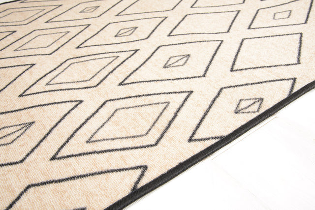 Diamond løper beige