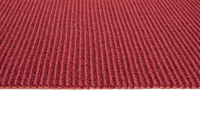 Sisal top Bouclé rød