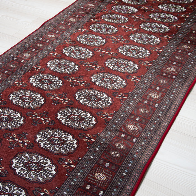 New Bokhara Silk Red