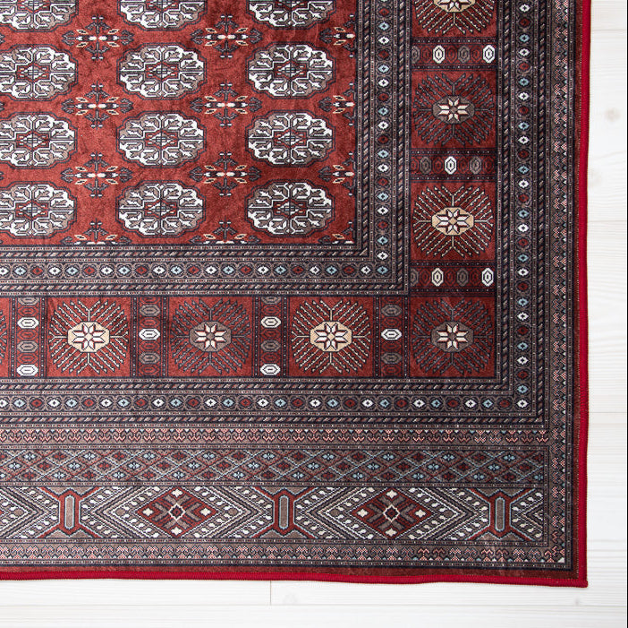 New Bokhara Silk Red