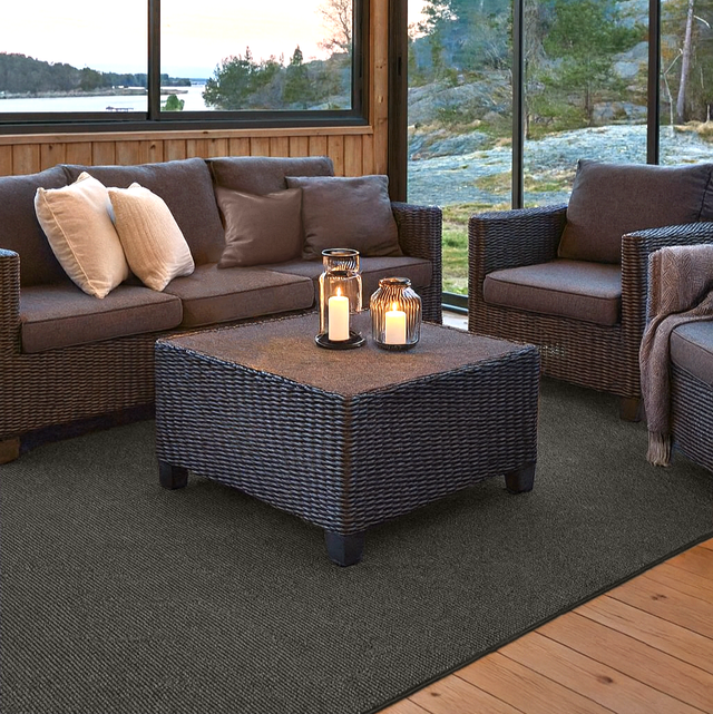 Sisal top Bouclé antrasitt